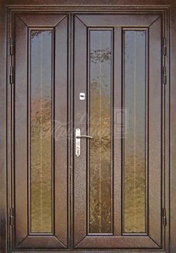 Металлическая дверь Стекло №275 в Звенигороде